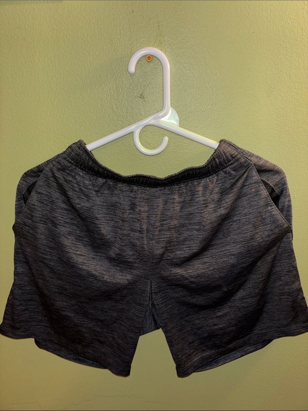 Women's Athletic Shorts in Charcoal Heather